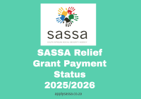 SASSA Relief Grant Payment Status 2025/2026