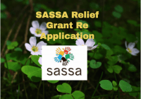 SASSA Relief Grant Re Application