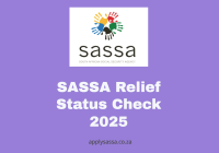 SASSA Relief Status Check 2025