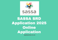 SASSA SRD Application 2025 Online Application
