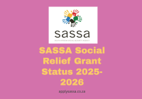 SASSA Social Relief Grant Status 2025-2026
