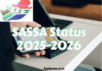 SASSA Status 2025-2026