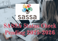 SASSA Status Check Pending 2025-2026