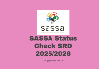 SASSA Status Check SRD 2025/2026