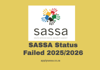 SASSA Status Failed 2025/2026