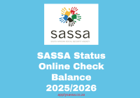 SASSA Status Online Check Balance 2025/2026