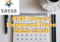 SRD Check Payment Date 2025-2026