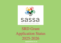 SRD Grant Application Status 2025-2026