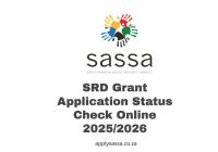 SRD Grant Application Status Check Online 2025/2026