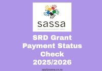 SRD Grant Payment Status Check 2025/2026