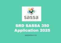 SRD SASSA 350 Application 2025