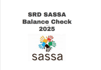 SRD SASSA Balance Check 2025