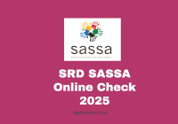 SRD SASSA Online Check 2025