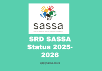 SRD SASSA Status 2025-2026