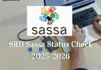 SRD Sassa Status Check 2025-2026