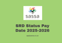 SRD Status Pay Date 2025-2026