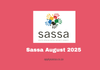 Sassa August 2025