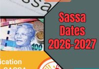 Sassa Dates 2026-2027
