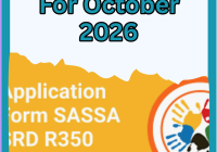 Sassa Dates For October 2026
