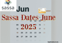 Sassa Dates June 2025