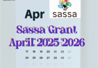 Sassa Grant April 2025-2026