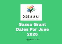 Sassa Grant Dates For June 2025