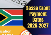 Sassa Grant Payment Dates 2026-2027