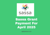 Sassa Grant Payment For April 2025