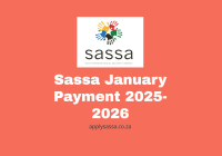 Sassa January Payment 2025-2026