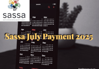 Sassa July Payment 2025