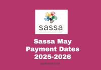 Sassa May Payment Dates 2025-2026