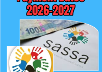 Sassa October Payment Dates 2026-2027