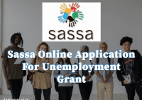 Sassa Online Application For Unemployment Grant
