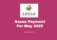 Sassa Payment For May 2025