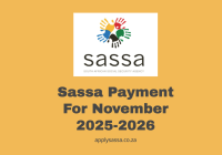 Sassa Payment For November 2025-2026