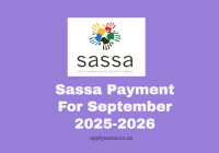 Sassa Payment For September 2025-2026