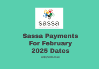 Sassa Payments For February 2025 Dates