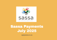 Sassa Payments July 2025