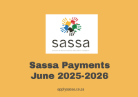 Sassa Payments June 2025-2026