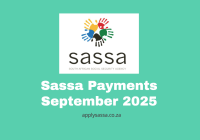 Sassa Payments September 2025