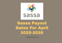 Sassa Payout Dates For April 2025-2026