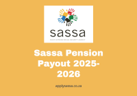 Sassa Pension Payout 2025-2026