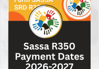 Sassa R350 Payment Dates 2026-2027