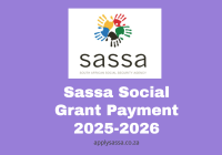 Sassa Social Grant Payment 2025-2026