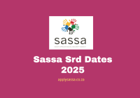 Sassa Srd Dates 2025