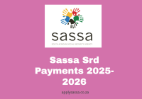 Sassa Srd Payments 2025-2026