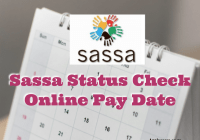 Sassa Status Check Online Pay Date