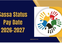 Sassa Status Pay Date 2026-2027