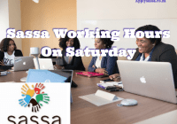 Sassa Working Hours On Saturday