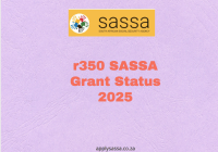 r350 SASSA Grant Status 2025